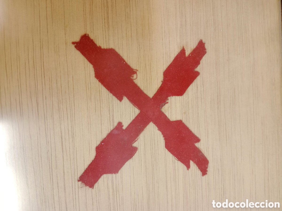 Carteles Guerra Civil: Parche Carlista enmarcado - Foto 2