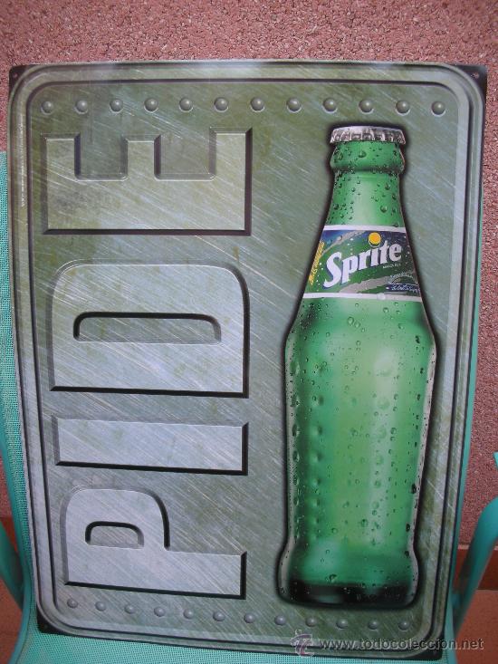 Carteles: CHAPA SPRITE . (( MUY COLECCIONABLE )) - Foto 1