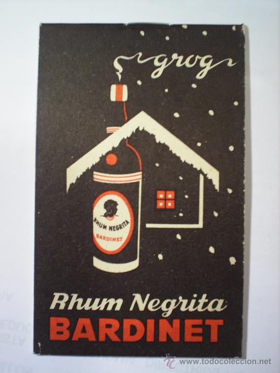 Carteles: peque&ntilde;a librete de propaganda rhum negrita bardinet - Foto 1