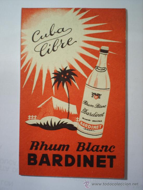 Carteles: peque&ntilde;a librete de propaganda rhum negrita bardinet - Foto 2
