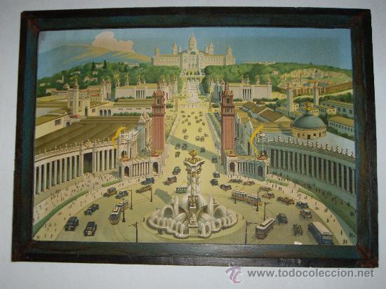 Carteles: cartel publicitario y divulgativo de la exposicion universal de Barcelona 1928