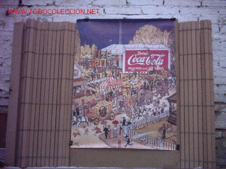 Carteles: Arte Naif Poster Coca Cola - Foto 1