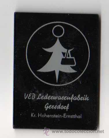 Posters: ESPEJO PUBLICITARIO ANTIGUO, A&Ntilde;OS 40 APROX - WEB LEDERWARENFABRIK