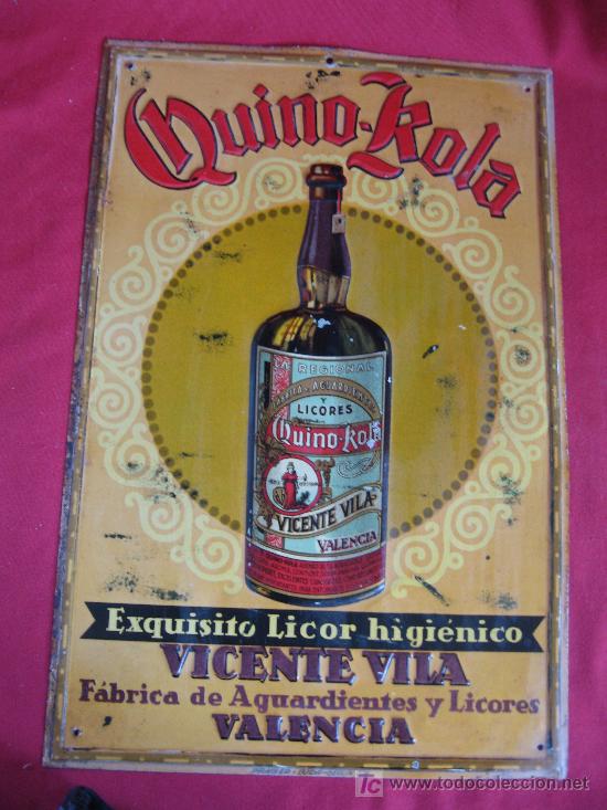 Posters: CARTEL EN CHAPA - QUINO-KOLA - 36CM X 24CM