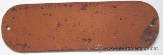 Carteles: CHAPA BRONCE VITRIFICADO. - ESCRITOR - . ENVIO GRATIS&iexcl;&iexcl;&iexcl; - Foto 2