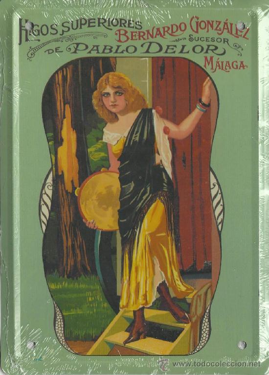 Posters: CARTEL MET&Aacute;LICO. HIGOS PABLO DELOR. 27/40. LOS ANUNCIOS DE TU VIDA. M&Aacute;LAGA. 1900 - 1960