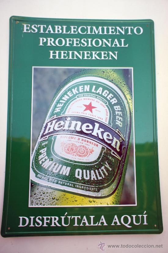 Carteles: Chapa Heineken - Foto 1