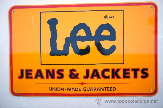 Carteles: Chapa Lee Jeans - Foto 1