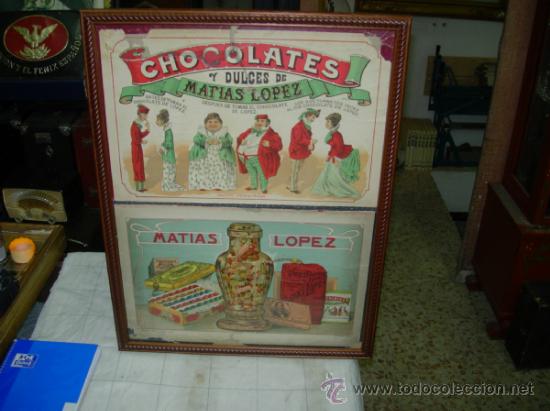 Carteles: Cartel chocolates Matias Lopez - Foto 1