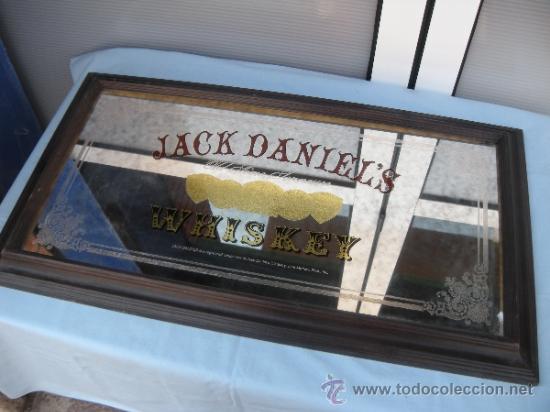 Carteles: MARCO CON ESPEJO WHISKEY JACK DANIEL&acute;S - Foto 1