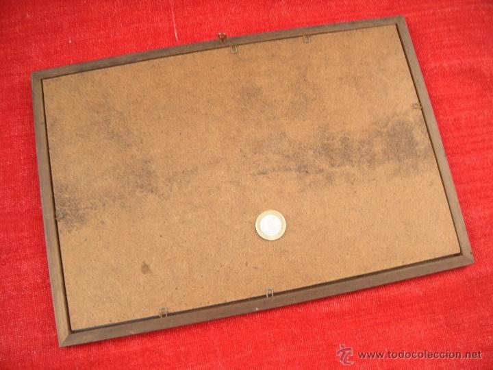 Carteles: CUADRO CON ESPEJO COCHE ROLLS - ROYCE - Foto 2