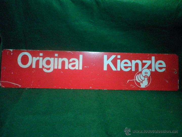 Carteles: CARTEL DE CHAPA ORIGINAL KIENZLE - Foto 1