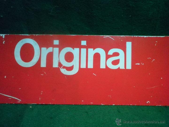 Carteles: CARTEL DE CHAPA ORIGINAL KIENZLE - Foto 3