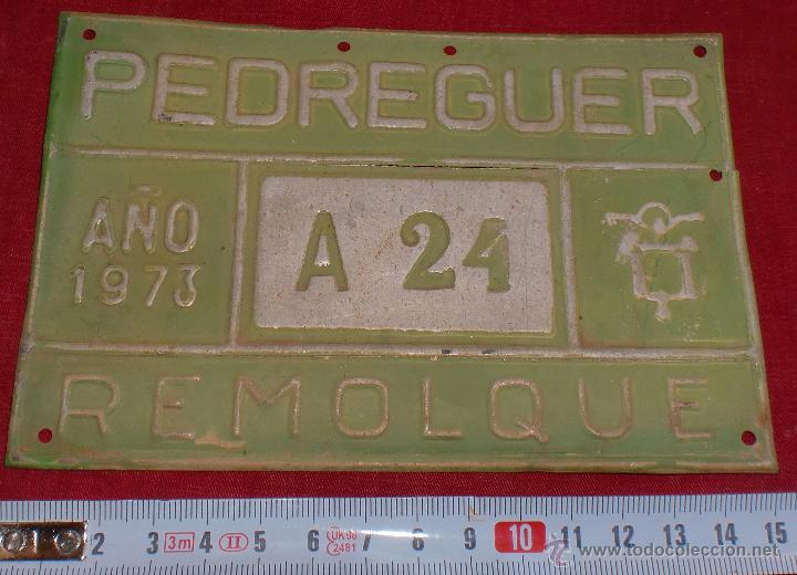 Carteles: Matricula pedreguer 1973 - Foto 1
