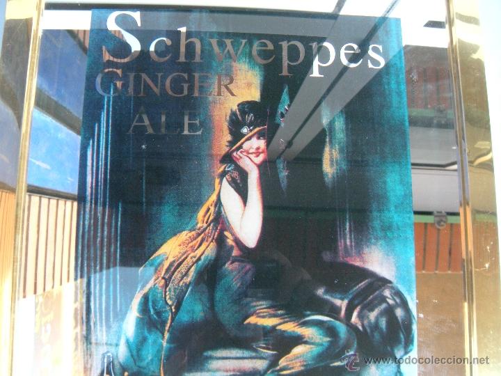 Carteles: ESPEJO SCHWEPPES GINGER ALE - Foto 1