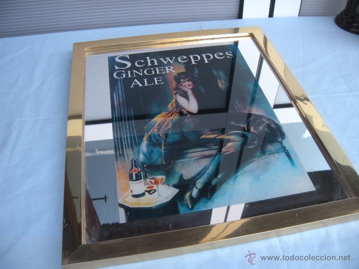 Carteles: ESPEJO SCHWEPPES GINGER ALE - Foto 3