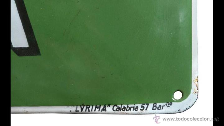 Carteles: chapa esmaltada abombada seguro Winterthur - Foto 2