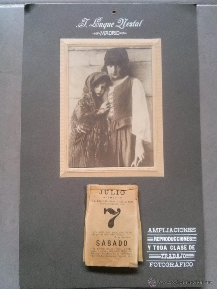 Affiches: Calendario Publicitario del Fot&oacute;grafo Luque,Madrid,original,a&ntilde;os 20,ver las fotos