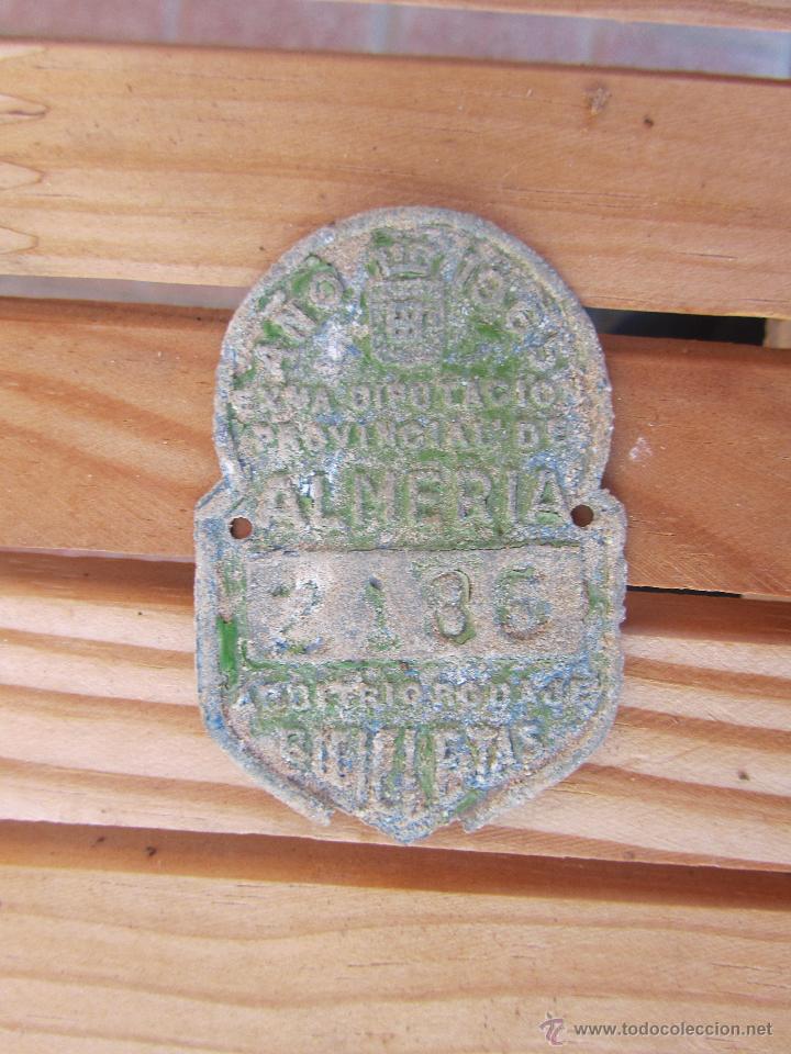 Affiches: CHAPA DE BICLETA DE VELEZ RUBIO ALMERIA