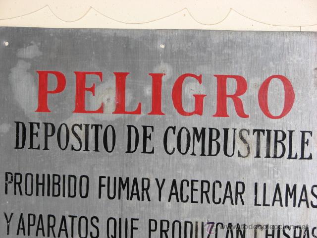 Carteles: PLACA MET&Aacute;LICA INFORMATIVA - Foto 5