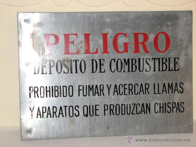 Carteles: PLACA MET&Aacute;LICA INFORMATIVA - Foto 6