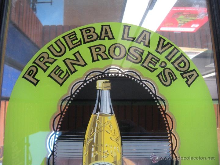 Carteles: ESPEJO LITOGRAFIADO BEBIDA ROSE&acute;S LIME - Foto 2