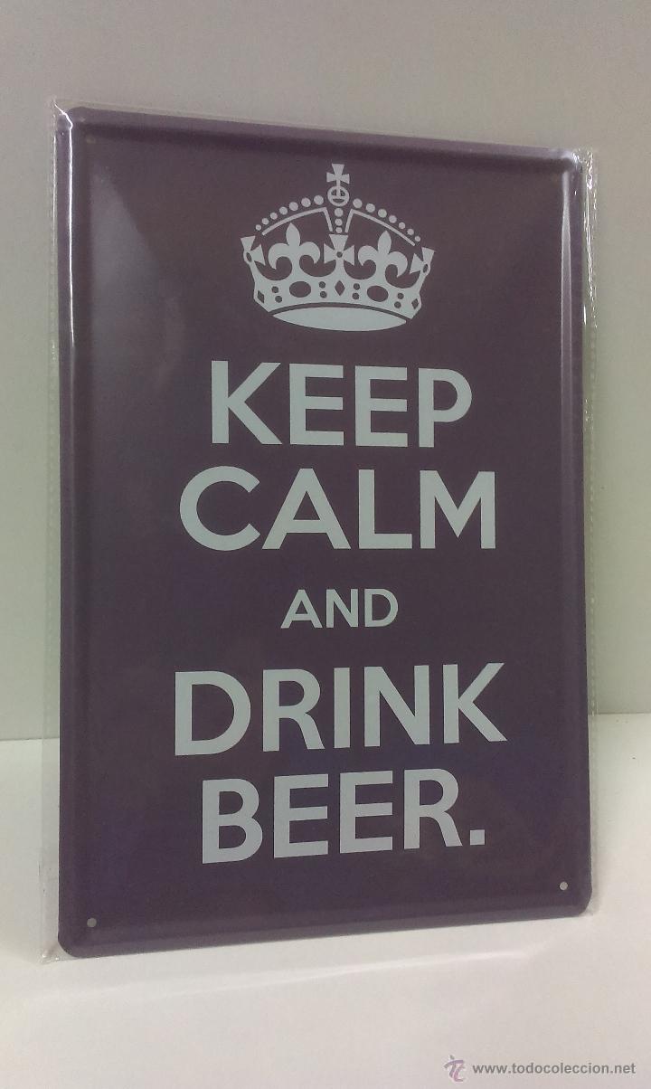Carteles: REPRODUCCION CHAPA. KEEP CALM - Foto 1