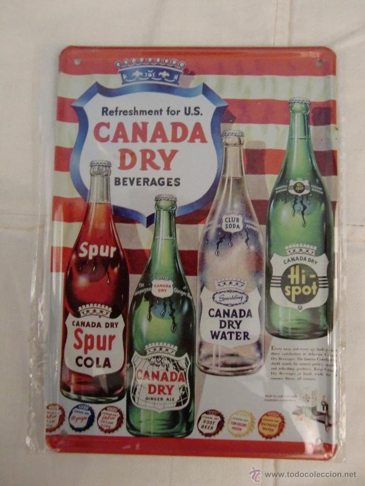 Carteles: Placa Canadian Dry - Foto 1