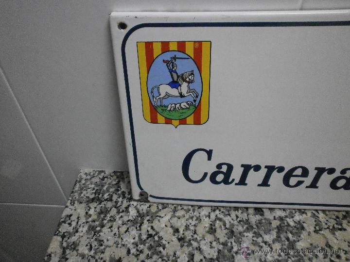 Carteles: CHAPA ESMALTADA CARRERADA - Foto 2