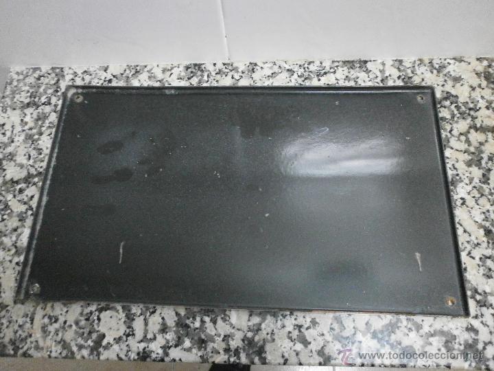 Carteles: CHAPA ESMALTADA CARRERADA - Foto 4