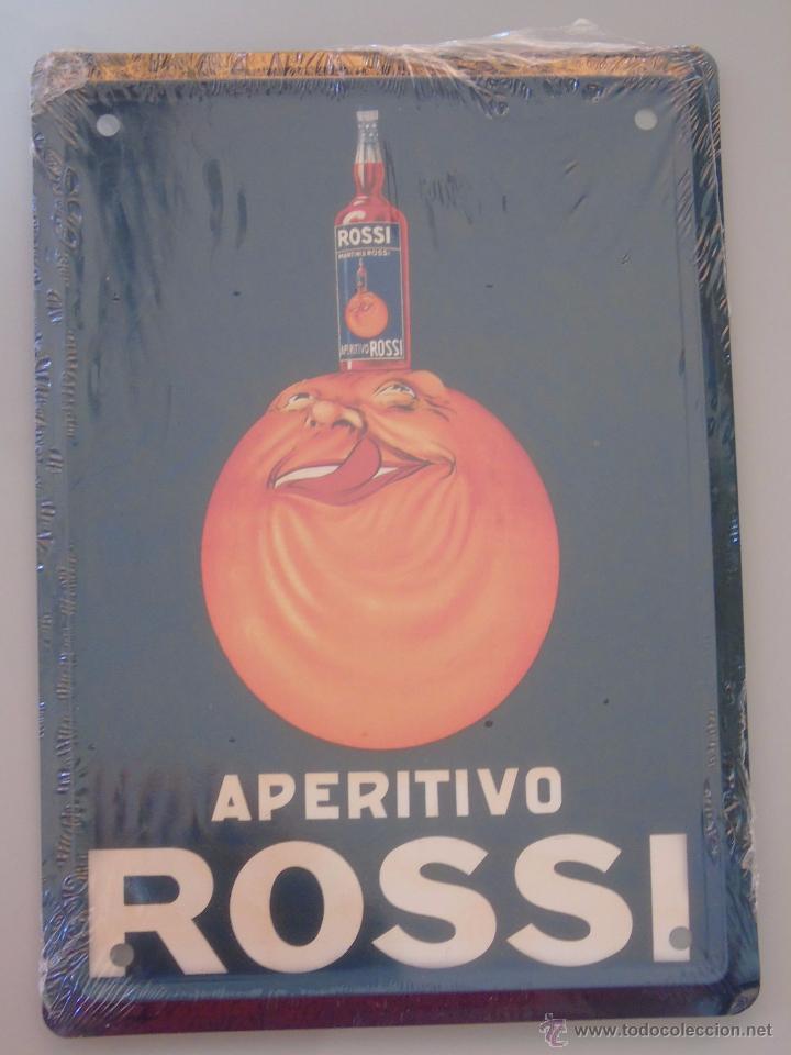 Plakate: CARTEL MET&Aacute;LICO. APERITIVO ROSSI. LOS ANUNCIOS DE TU VIDA. M&Aacute;LAGA. 1900 - 1960.
