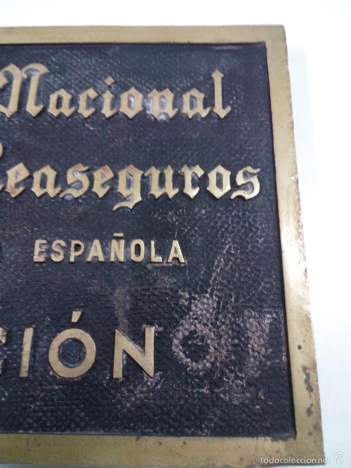 Carteles: PLACA O CHAPA . FINANCIERA NACIONAL DE SEGUROS Y REASEGUROS . DELEGACION - Foto 10