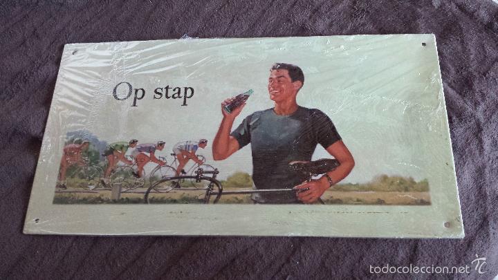 Posters: CARTEL DE CHAPA PUBLICITARIO MARCA REFRESCOS COCA COLA