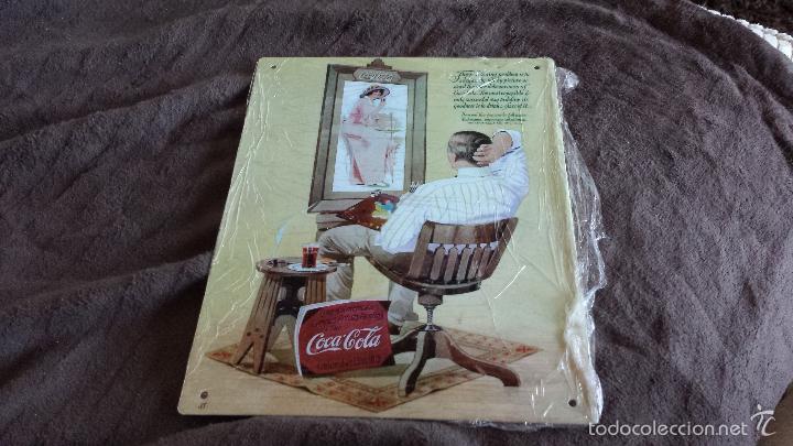 Affiches: CARTEL DE CHAPA PUBLICITARIO MARCA REFRESCOS COCA COLA