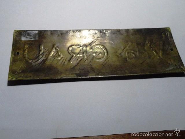 Carteles: PLACA DE PUERTA VIUDA GRAU ( CHAPA CARTEL) - Foto 4