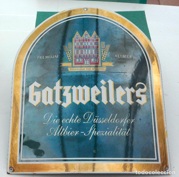 Carteles: Chapa Gotzmeiler esmaltada - Foto 1