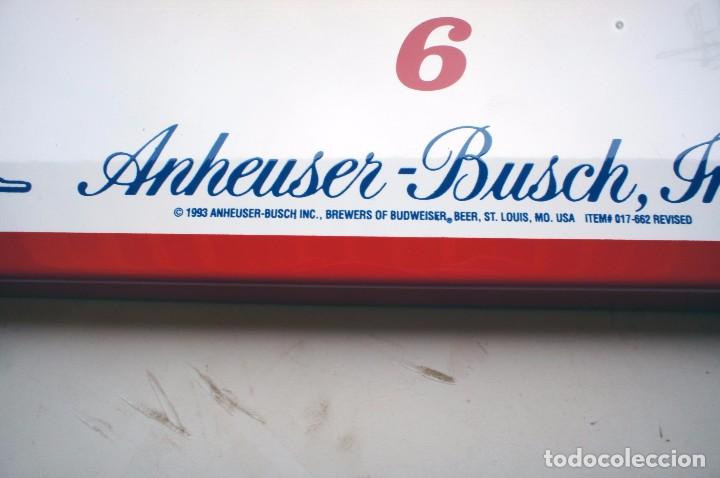 Carteles: Chapa Reloj Budweiser nueva - Foto 2