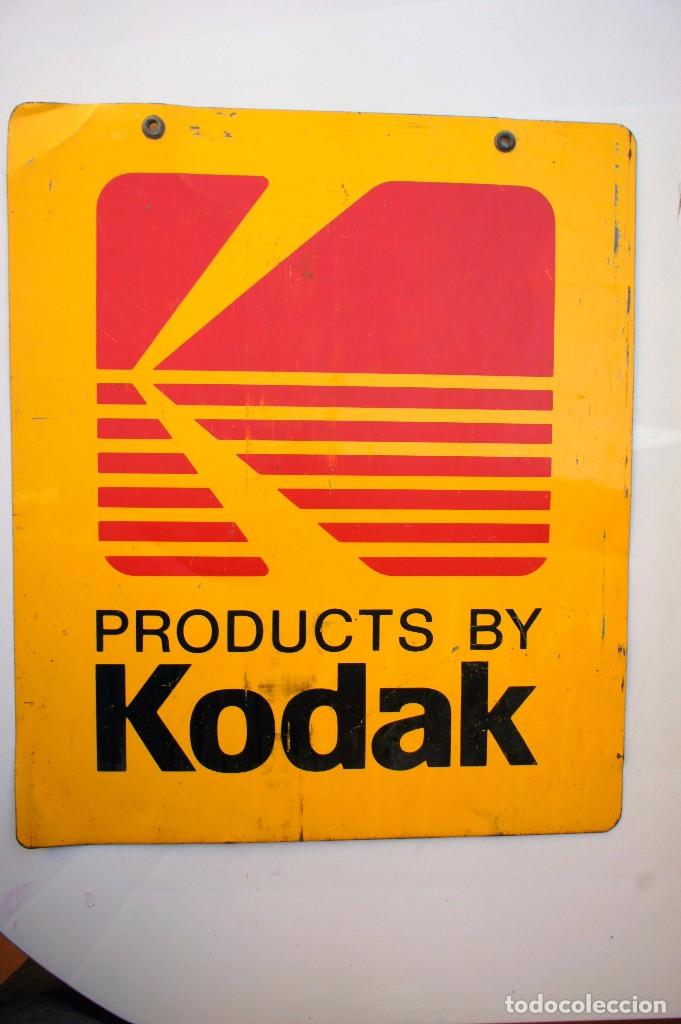 Carteles: Chapa de Kodak a doble cara - Foto 1