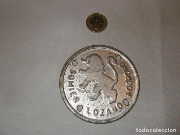 Posters: Chapa de uni&oacute;n de tirantes de Somier Lozano, Logro&ntilde;o.