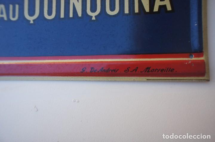 Carteles: Chapa licor Dubonnet - Foto 3