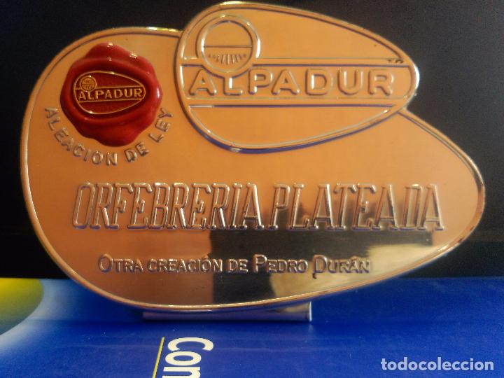 Carteles: CHAPA ANTIGUA ORIGINAL ALPADUR - Foto 3