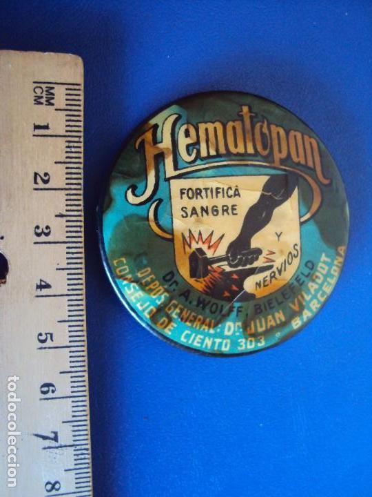 Affiches: (PUB-171146)ESPEJO PUBLICITARIO HEMATOPAN - FORTIFICA SANGRE Y NERVIOS - BARCELONA