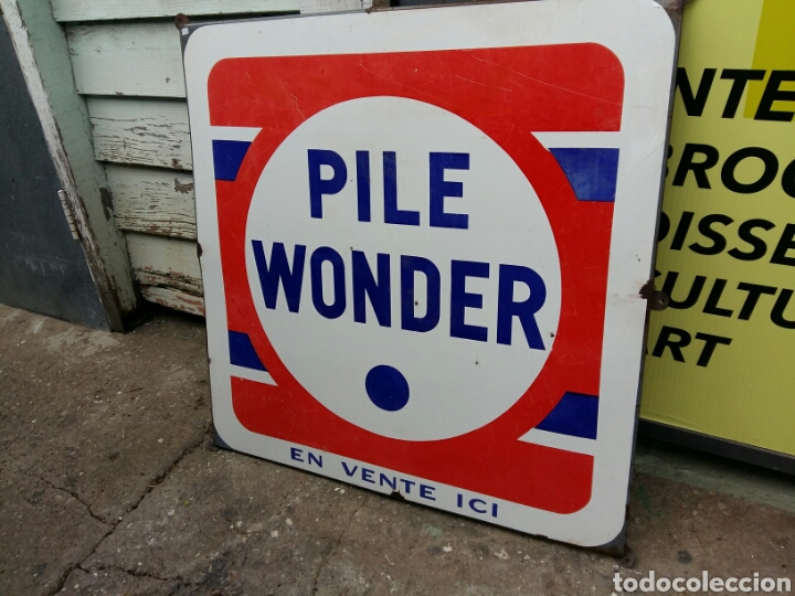 Carteles: Chapa grande Pile Wonder - Foto 1