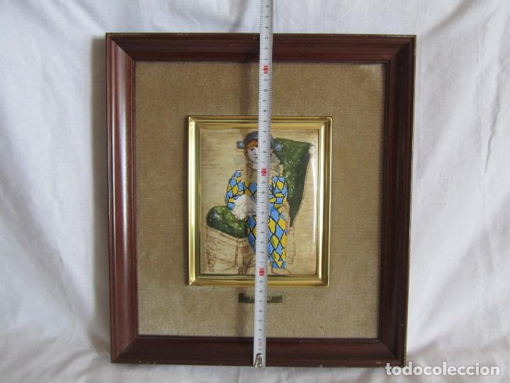 Carteles: Cuadro con chapa esmaltada Picasso - Foto 2