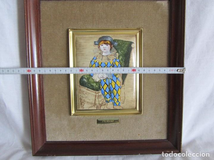 Carteles: Cuadro con chapa esmaltada Picasso - Foto 3