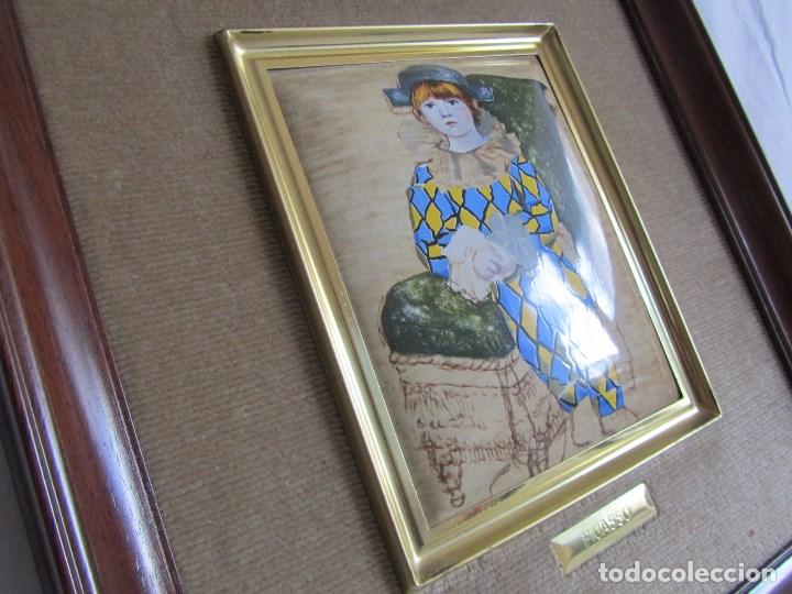 Carteles: Cuadro con chapa esmaltada Picasso - Foto 4