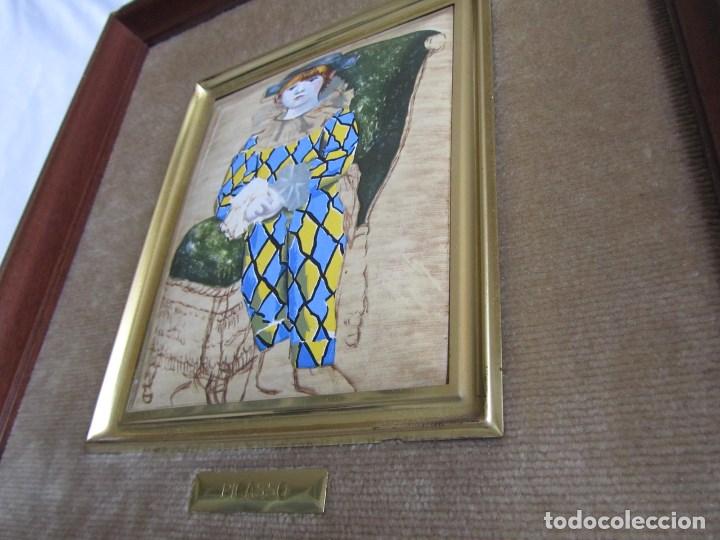 Carteles: Cuadro con chapa esmaltada Picasso - Foto 5