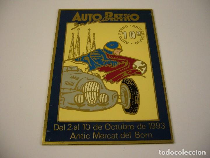 Carteles: Auto retro 10 aniversario 1993 - Foto 1