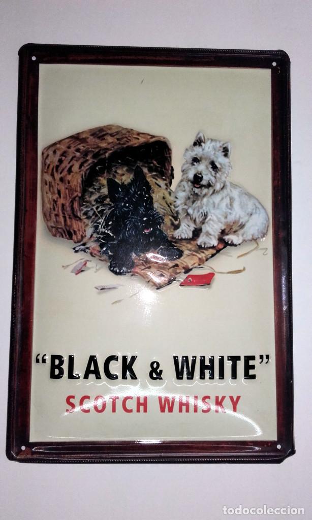 Carteles: CHAPA TROQUELADA SCOTCH WHISKY - Foto 1