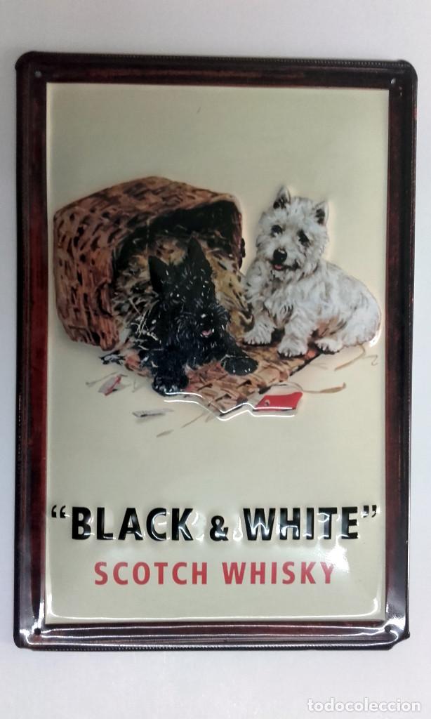 Carteles: CHAPA TROQUELADA SCOTCH WHISKY - Foto 2